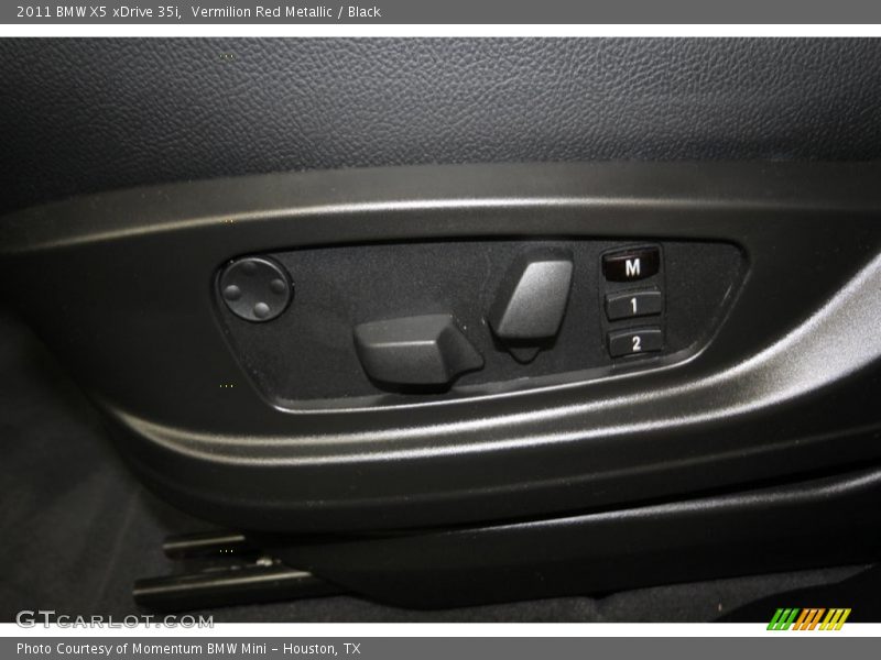 Vermilion Red Metallic / Black 2011 BMW X5 xDrive 35i
