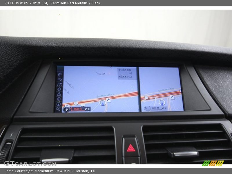 Vermilion Red Metallic / Black 2011 BMW X5 xDrive 35i