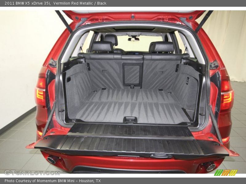 Vermilion Red Metallic / Black 2011 BMW X5 xDrive 35i
