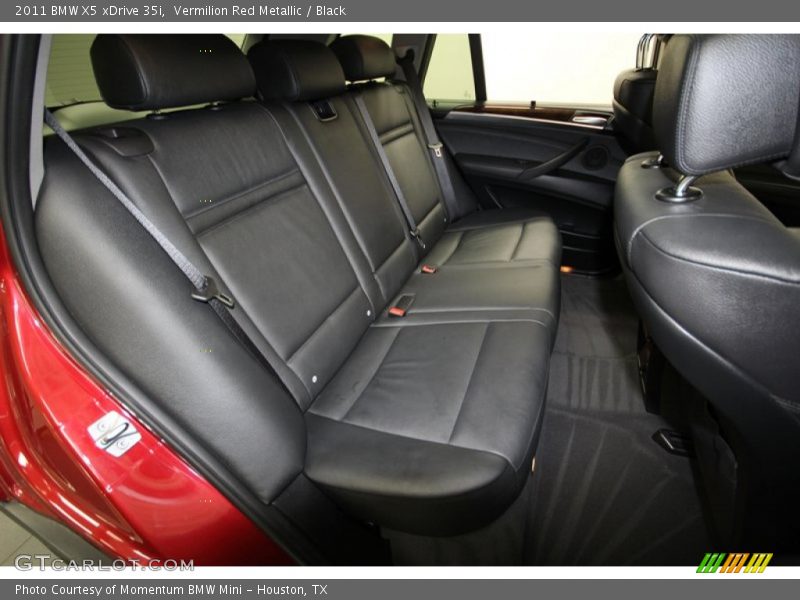 Vermilion Red Metallic / Black 2011 BMW X5 xDrive 35i
