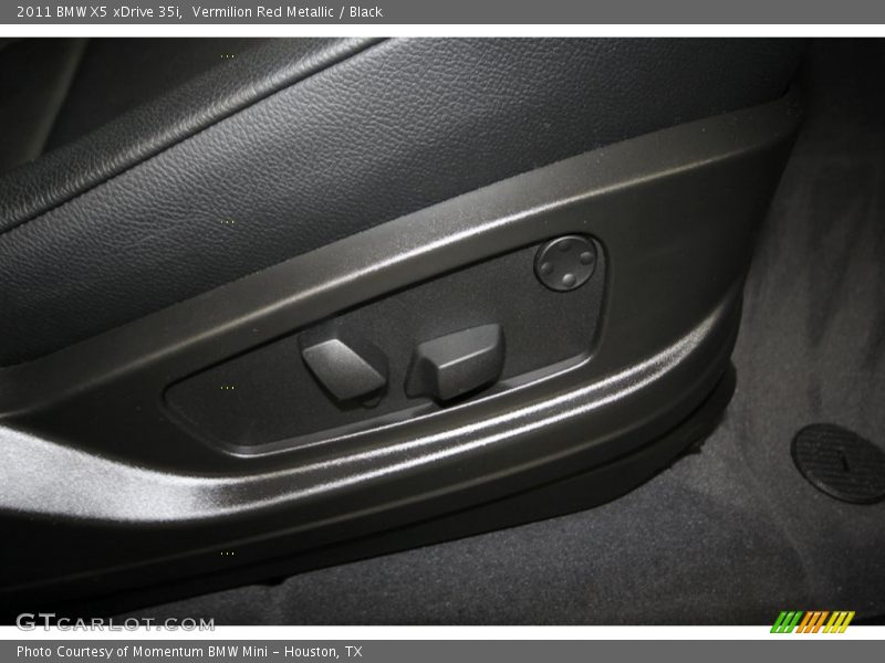 Vermilion Red Metallic / Black 2011 BMW X5 xDrive 35i