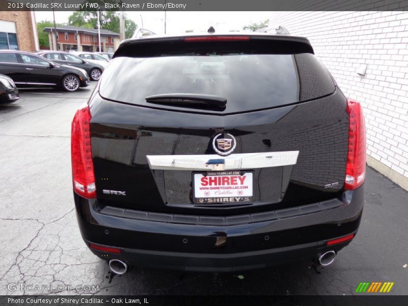 Black Raven / Ebony/Ebony 2013 Cadillac SRX Luxury FWD
