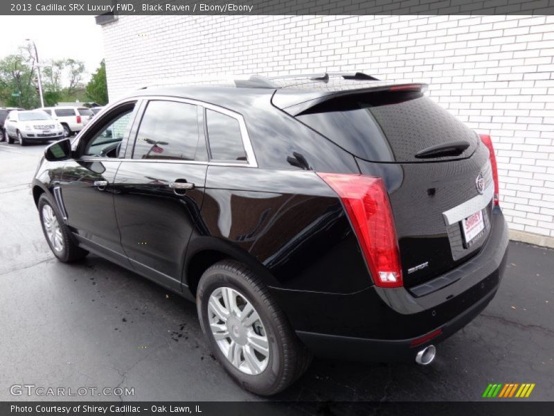Black Raven / Ebony/Ebony 2013 Cadillac SRX Luxury FWD