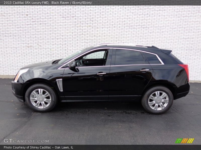 Black Raven / Ebony/Ebony 2013 Cadillac SRX Luxury FWD