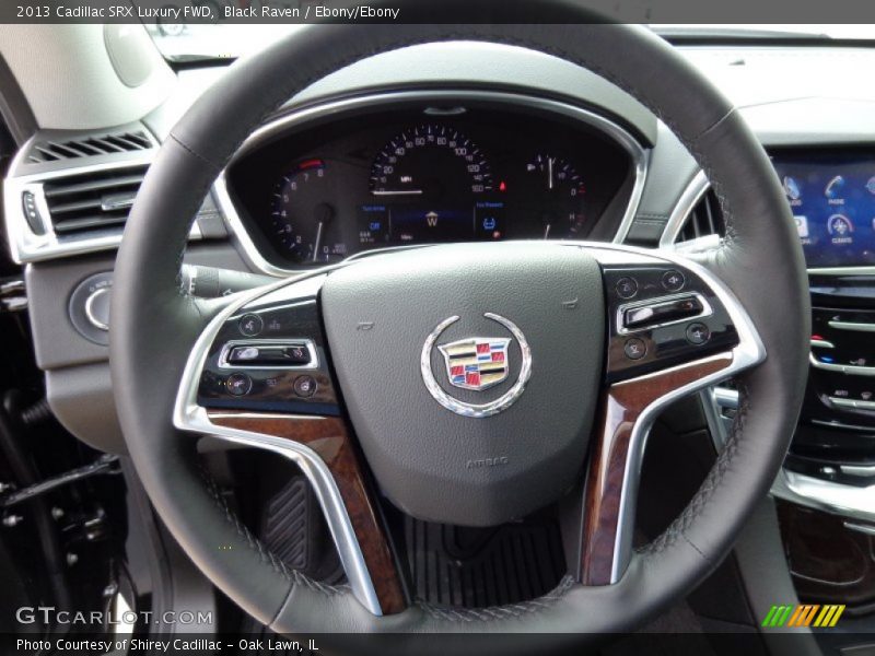 Black Raven / Ebony/Ebony 2013 Cadillac SRX Luxury FWD