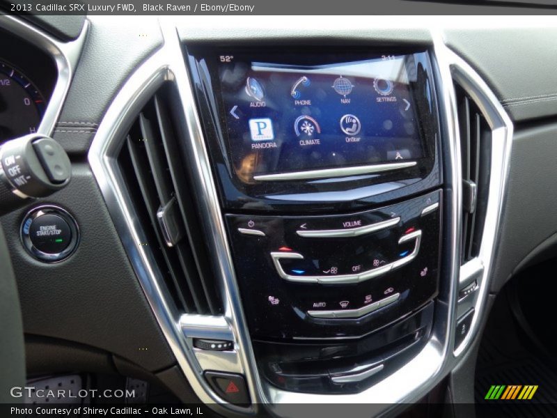 Black Raven / Ebony/Ebony 2013 Cadillac SRX Luxury FWD