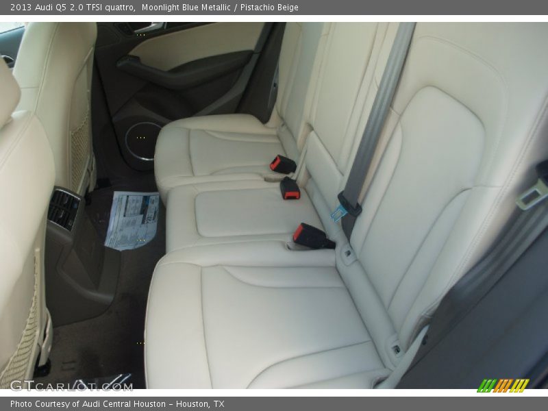 Moonlight Blue Metallic / Pistachio Beige 2013 Audi Q5 2.0 TFSI quattro