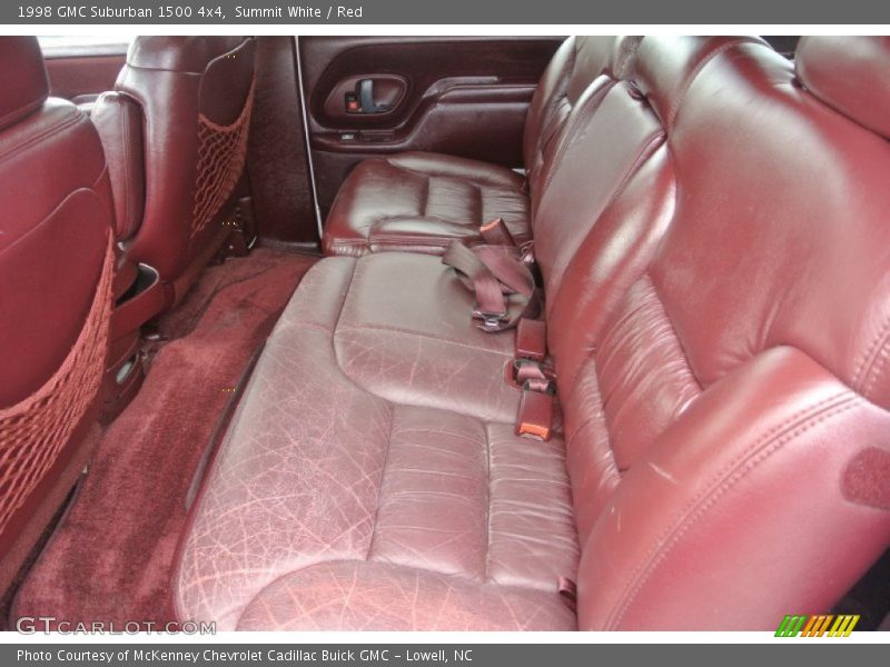 Rear Seat of 1998 Suburban 1500 4x4