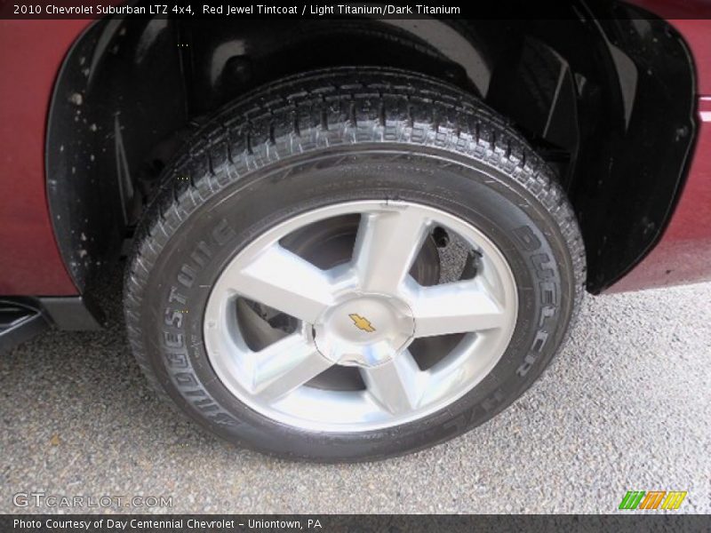 Red Jewel Tintcoat / Light Titanium/Dark Titanium 2010 Chevrolet Suburban LTZ 4x4