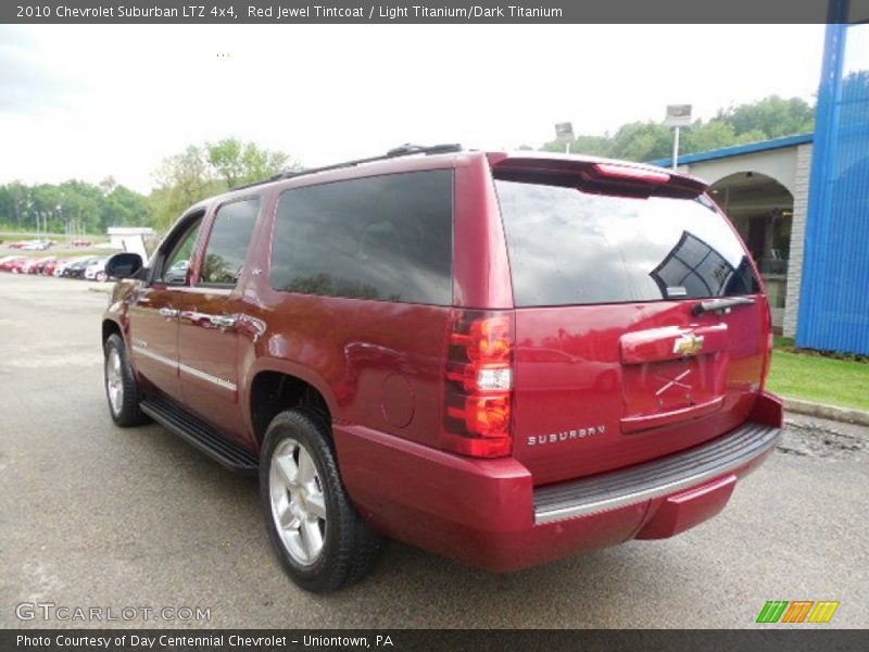 Red Jewel Tintcoat / Light Titanium/Dark Titanium 2010 Chevrolet Suburban LTZ 4x4