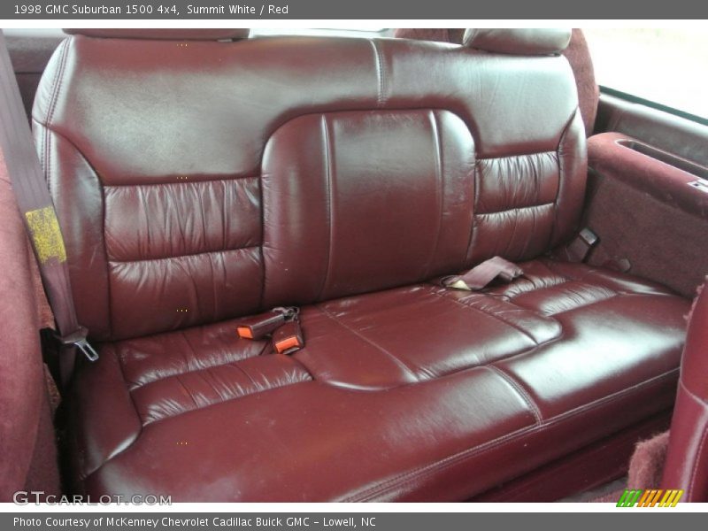 Rear Seat of 1998 Suburban 1500 4x4