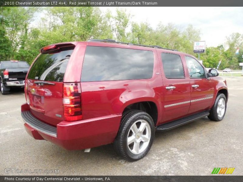 Red Jewel Tintcoat / Light Titanium/Dark Titanium 2010 Chevrolet Suburban LTZ 4x4