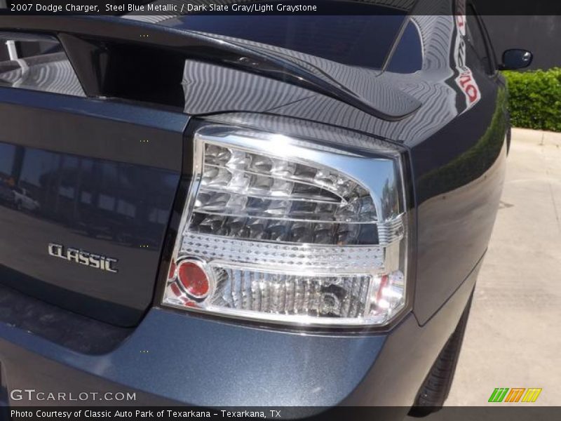 Steel Blue Metallic / Dark Slate Gray/Light Graystone 2007 Dodge Charger