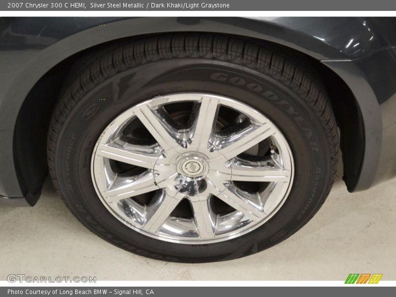Silver Steel Metallic / Dark Khaki/Light Graystone 2007 Chrysler 300 C HEMI