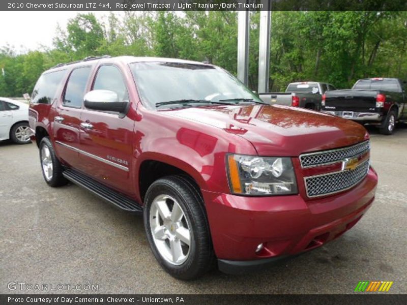 Front 3/4 View of 2010 Suburban LTZ 4x4