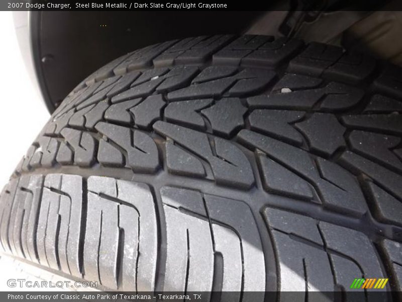 Steel Blue Metallic / Dark Slate Gray/Light Graystone 2007 Dodge Charger