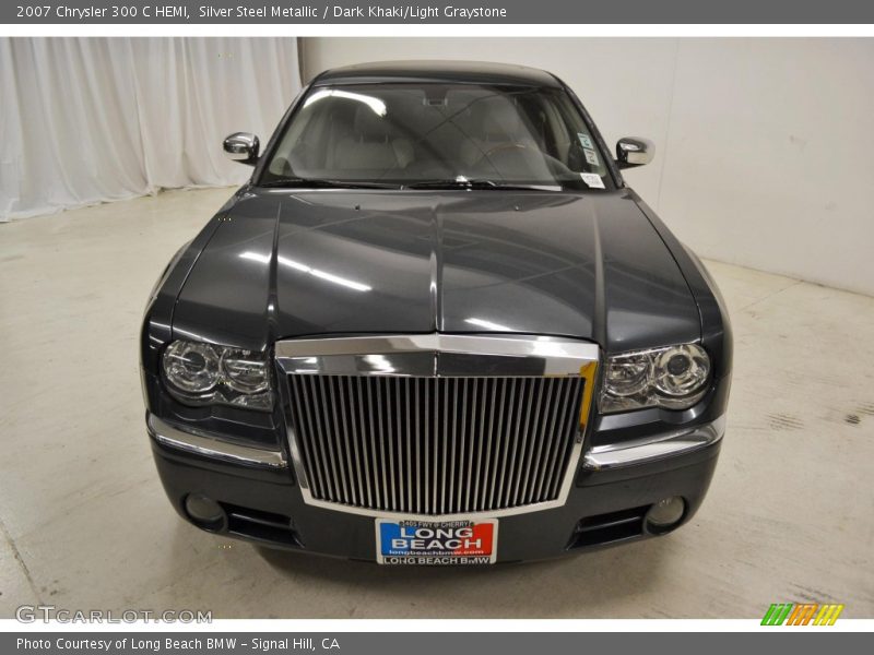 Silver Steel Metallic / Dark Khaki/Light Graystone 2007 Chrysler 300 C HEMI