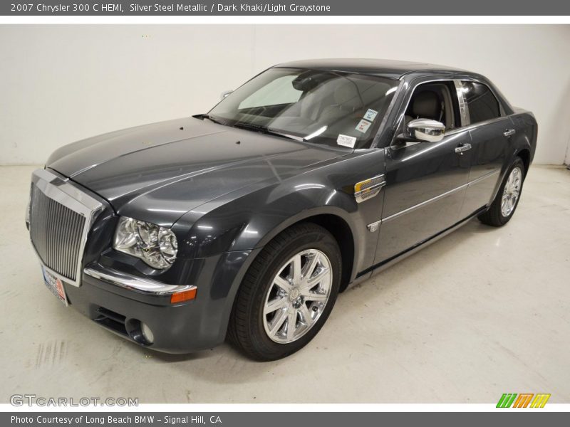 Silver Steel Metallic / Dark Khaki/Light Graystone 2007 Chrysler 300 C HEMI