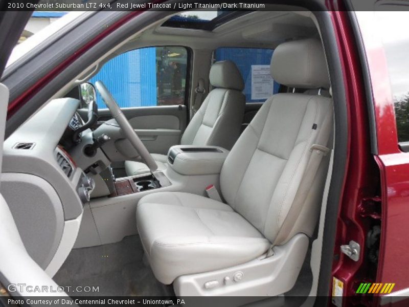  2010 Suburban LTZ 4x4 Light Titanium/Dark Titanium Interior