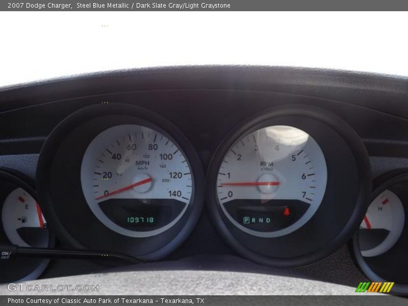 Steel Blue Metallic / Dark Slate Gray/Light Graystone 2007 Dodge Charger