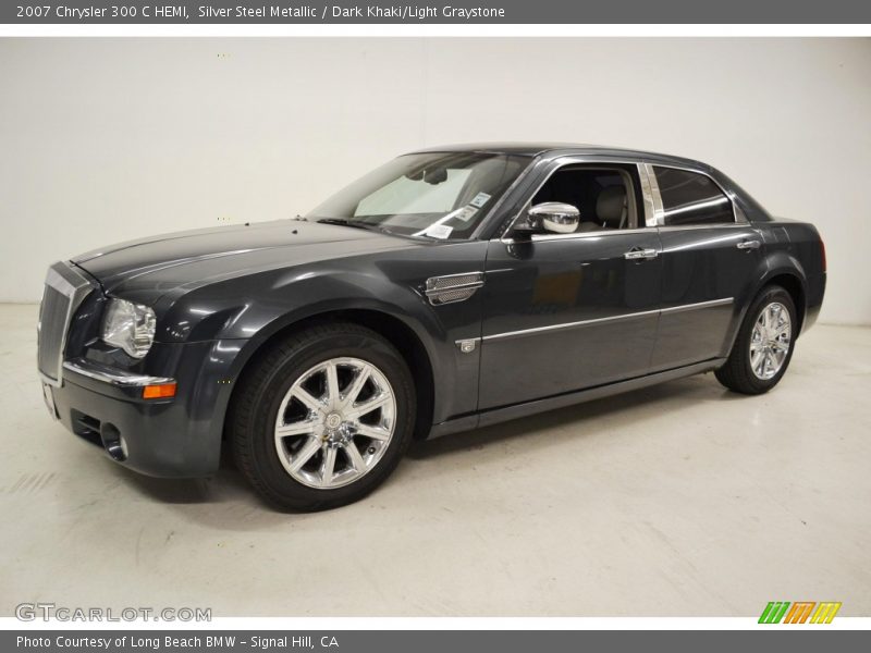 Silver Steel Metallic / Dark Khaki/Light Graystone 2007 Chrysler 300 C HEMI