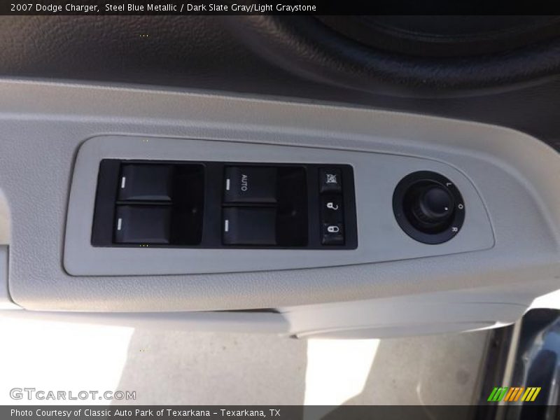 Steel Blue Metallic / Dark Slate Gray/Light Graystone 2007 Dodge Charger