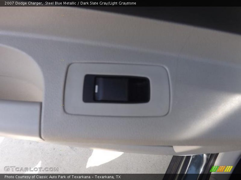 Steel Blue Metallic / Dark Slate Gray/Light Graystone 2007 Dodge Charger