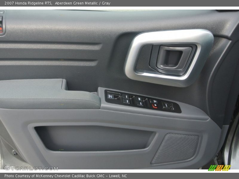 Aberdeen Green Metallic / Gray 2007 Honda Ridgeline RTS
