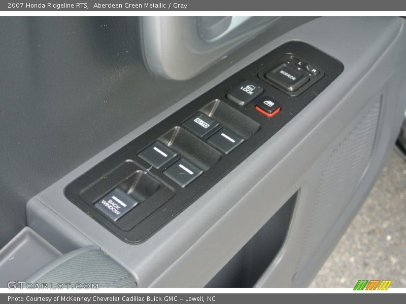 Aberdeen Green Metallic / Gray 2007 Honda Ridgeline RTS