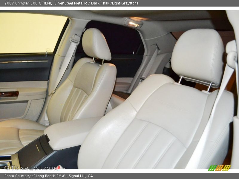 Silver Steel Metallic / Dark Khaki/Light Graystone 2007 Chrysler 300 C HEMI