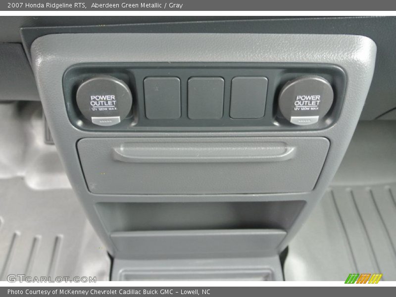 Aberdeen Green Metallic / Gray 2007 Honda Ridgeline RTS