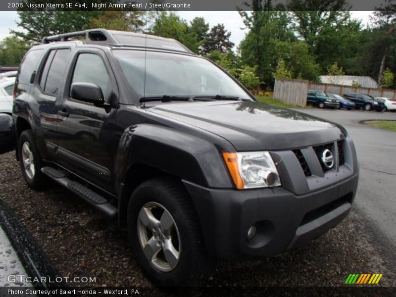 Night Armor Pearl / Steel/Graphite 2006 Nissan Xterra SE 4x4