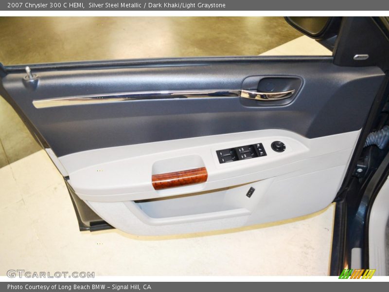 Silver Steel Metallic / Dark Khaki/Light Graystone 2007 Chrysler 300 C HEMI