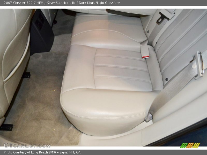 Silver Steel Metallic / Dark Khaki/Light Graystone 2007 Chrysler 300 C HEMI