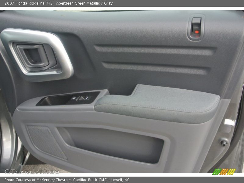 Aberdeen Green Metallic / Gray 2007 Honda Ridgeline RTS
