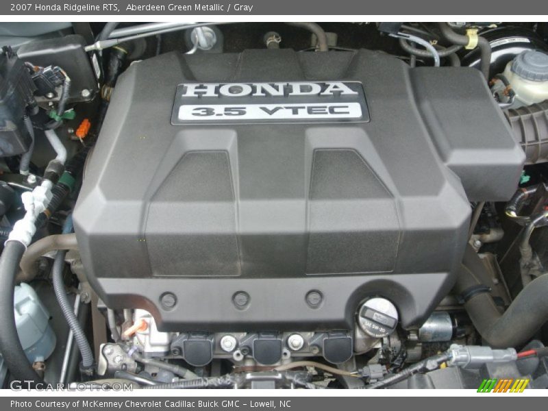 Aberdeen Green Metallic / Gray 2007 Honda Ridgeline RTS