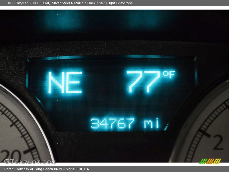 Silver Steel Metallic / Dark Khaki/Light Graystone 2007 Chrysler 300 C HEMI