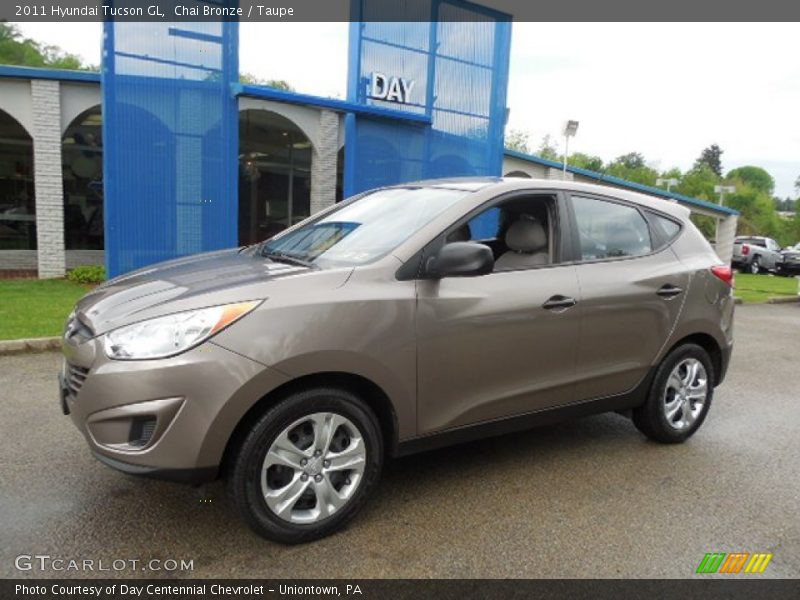 Chai Bronze / Taupe 2011 Hyundai Tucson GL