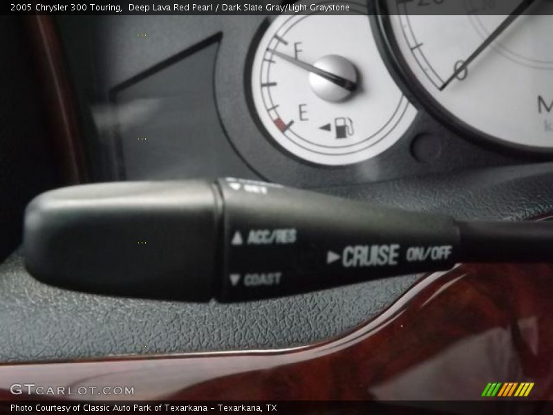 Deep Lava Red Pearl / Dark Slate Gray/Light Graystone 2005 Chrysler 300 Touring