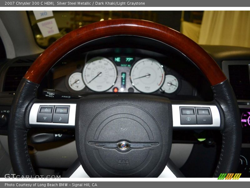 Silver Steel Metallic / Dark Khaki/Light Graystone 2007 Chrysler 300 C HEMI