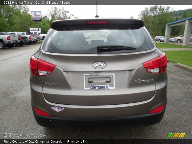 Chai Bronze / Taupe 2011 Hyundai Tucson GL