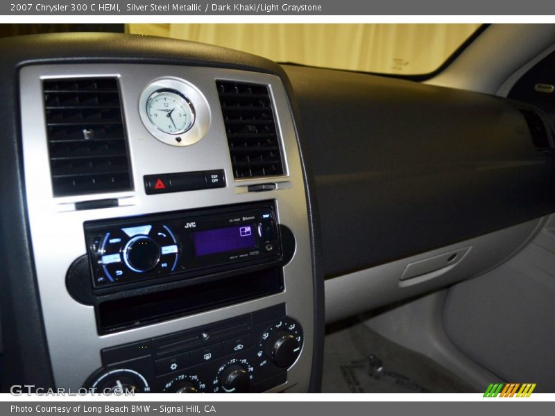 Silver Steel Metallic / Dark Khaki/Light Graystone 2007 Chrysler 300 C HEMI