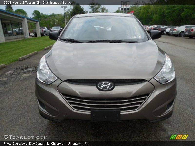 Chai Bronze / Taupe 2011 Hyundai Tucson GL