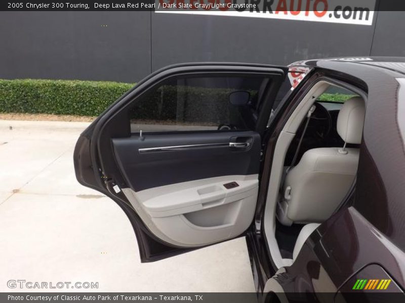 Deep Lava Red Pearl / Dark Slate Gray/Light Graystone 2005 Chrysler 300 Touring