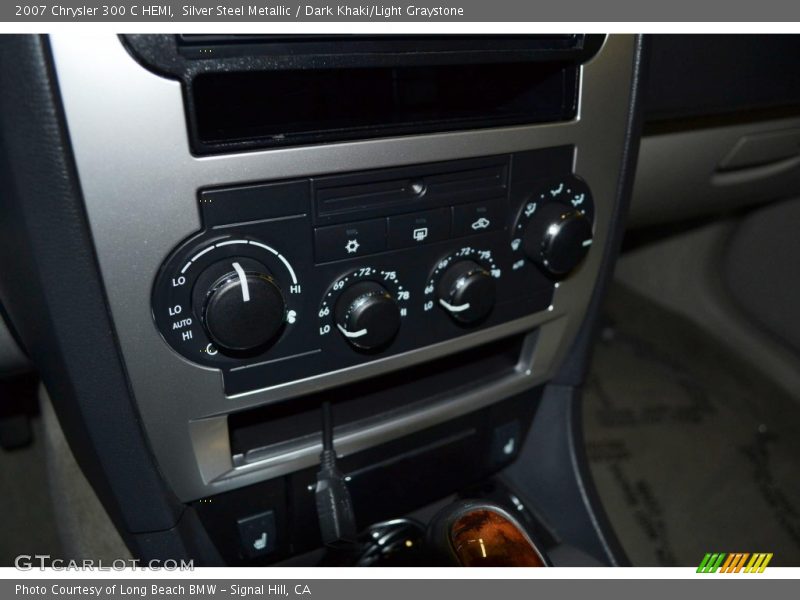 Silver Steel Metallic / Dark Khaki/Light Graystone 2007 Chrysler 300 C HEMI