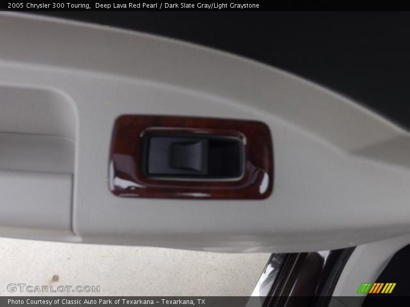 Deep Lava Red Pearl / Dark Slate Gray/Light Graystone 2005 Chrysler 300 Touring