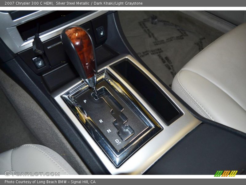 Silver Steel Metallic / Dark Khaki/Light Graystone 2007 Chrysler 300 C HEMI