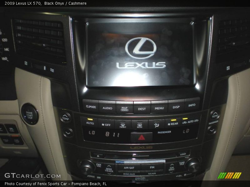 Black Onyx / Cashmere 2009 Lexus LX 570