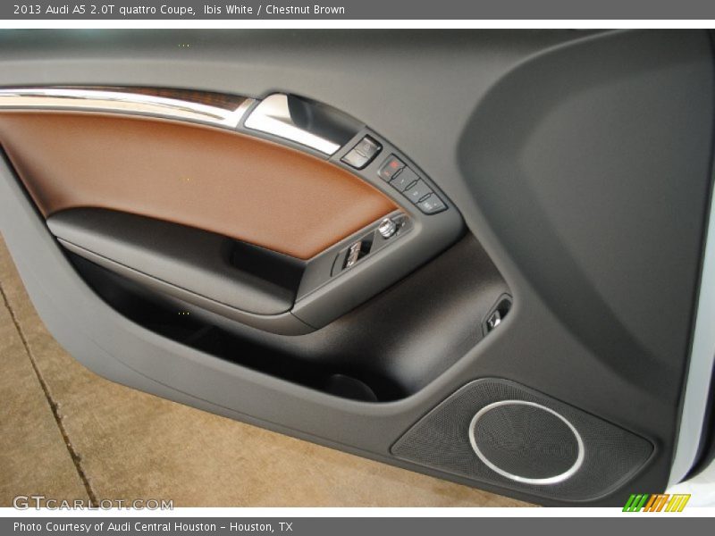 Ibis White / Chestnut Brown 2013 Audi A5 2.0T quattro Coupe