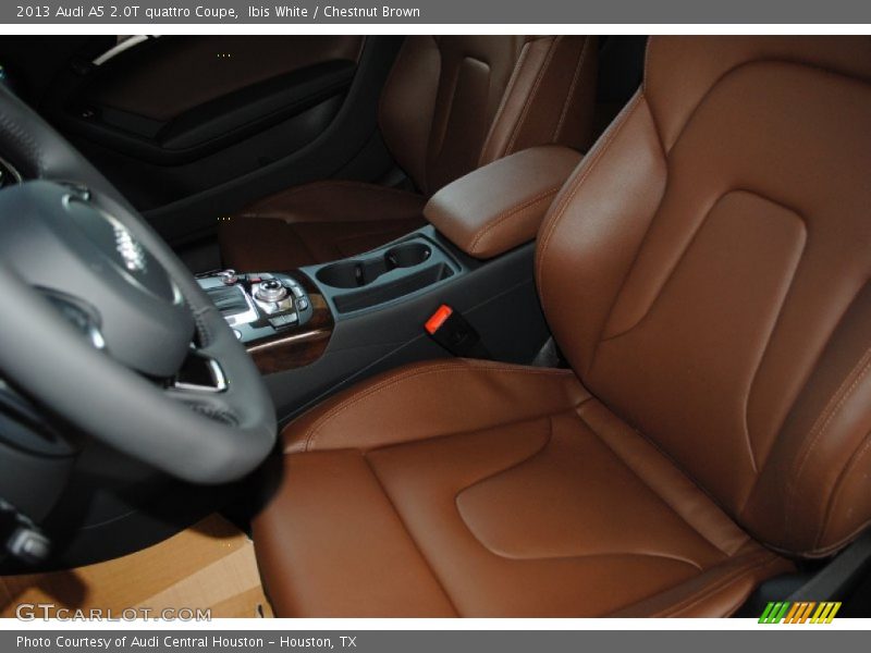 Ibis White / Chestnut Brown 2013 Audi A5 2.0T quattro Coupe